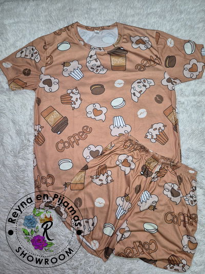 PIJAMA VERANO CAFE