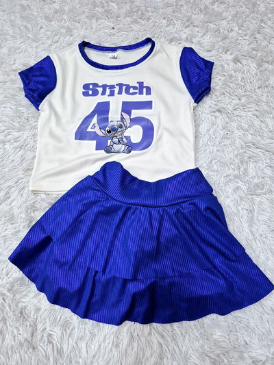 CONJUNTO NIÑA STITCH