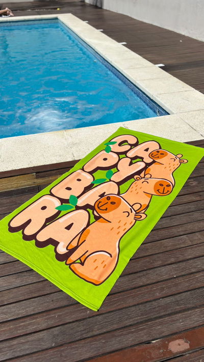 TOALLON CAPIBARA 