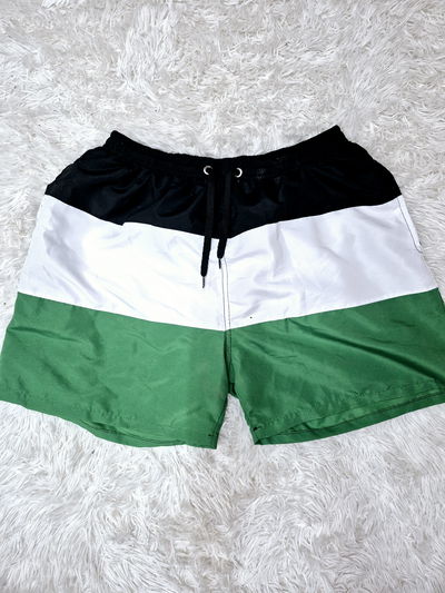 SHORT DE BAÑO HOMBRE TRICOLOR