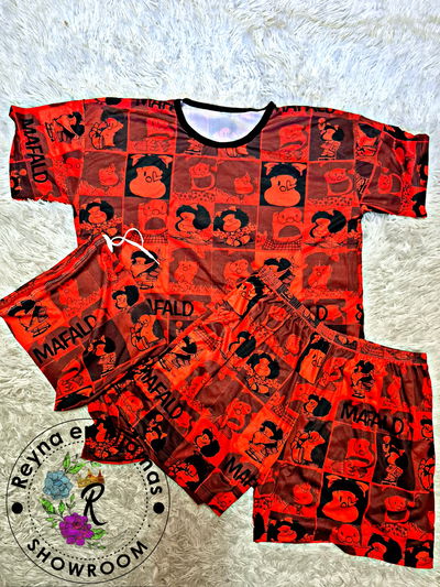 PIJAMA CON BOLSITA MAFALDA