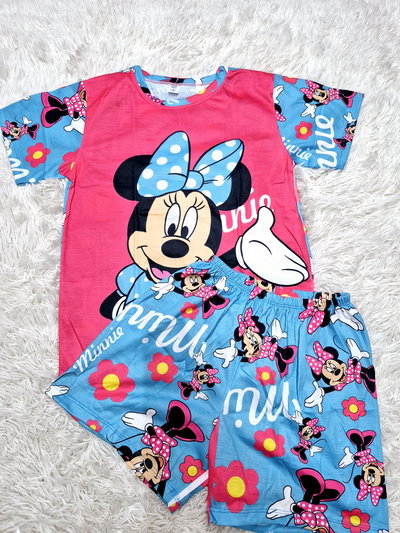 PIJAMA VERANO MINNIE CELESTE 
