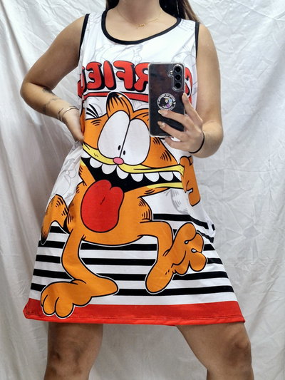VESTIDO GARFIELD BLANCO 