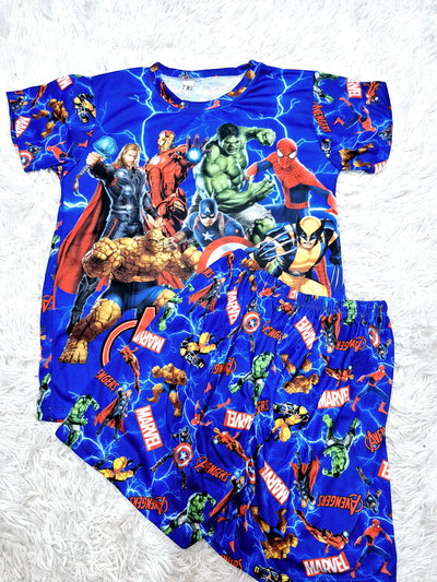 PIJAMA VERANO MARVEL