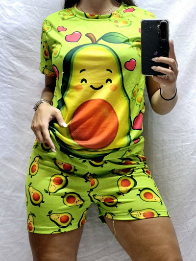 PIJAMA VERANO PALTA