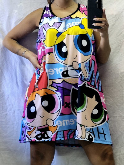 VESTIDO SUPERPODEROSAS 