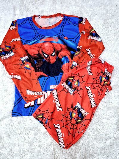 PIJAMA INVIERNO SPIDERMAN