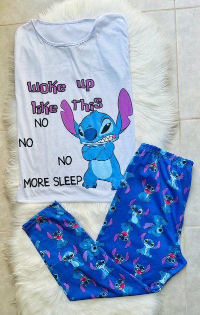 PIJAMA PRIMAVERA STITCH 