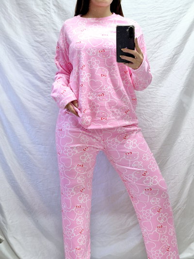 CONJUNTO PLUSH KITTY