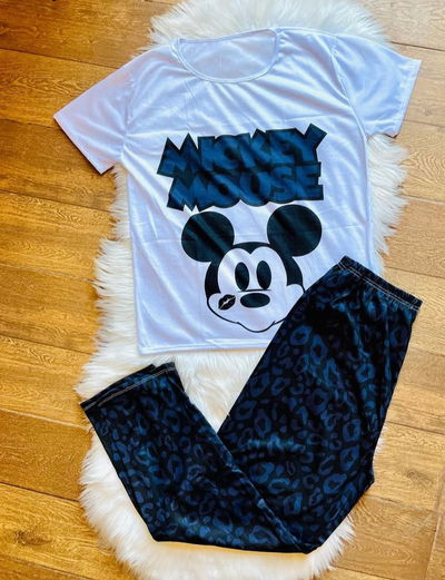 PIJAMA CURVY PRIMAVERA MICKEY