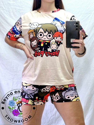 PIJAMA VERANO HARRY POTTER