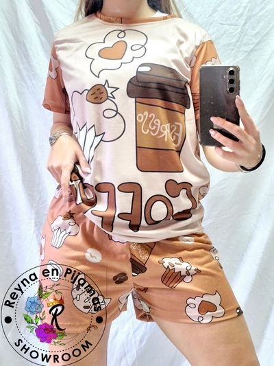 PIJAMA VERANO CAFE