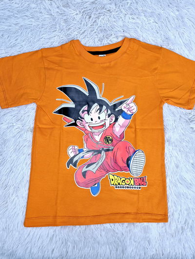 REMERA DE NIÑOS GOKU