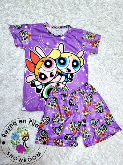 PIJAMA VERANO SPUERPODEROSAS VIOLETA