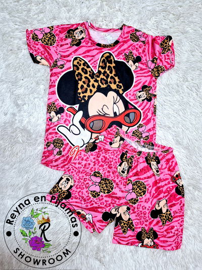PIJAMA VERANO MINNIE PRINT
