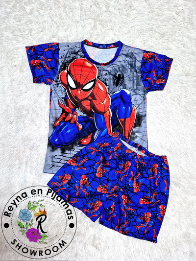 PIJAMA VERANO SPIDERMAN