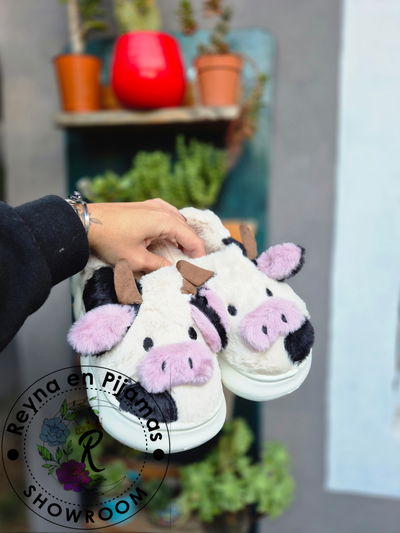 PANTUFLAS IMPORTADAS VAQUITA