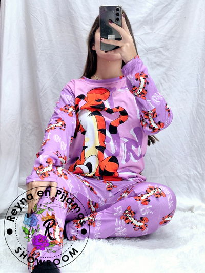 PIJAMA INVIERNO TIGER