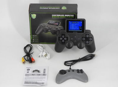 Consola s10+ con mando + control 2 jugadores 520 juegos