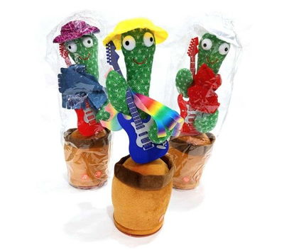 Cactus bailarin con disfraz