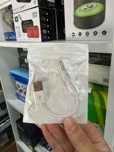 Cable 3.5 macho a USB macho