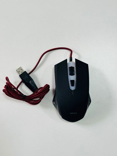 Mouse SEISA 0806 GAMER con cable mallado