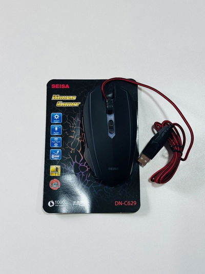 MOUSE SEISA C629 GAMER con cable mallado