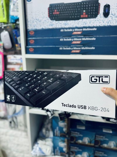 Teclado USB GTC color negro
