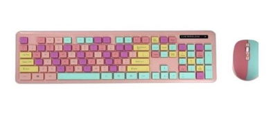 Kit teclado y mouse 2.4G inalámbrico seisa