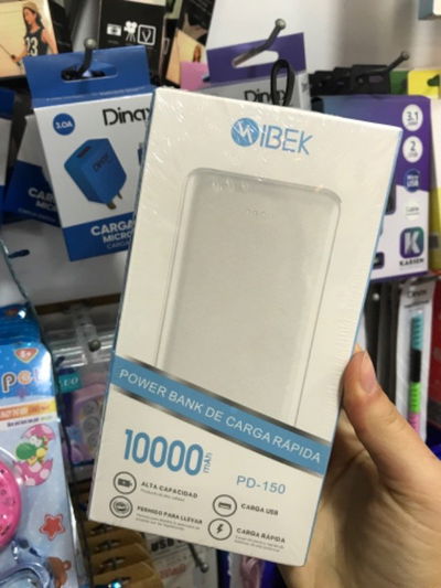 Cargador portátil 10000mAh ibek