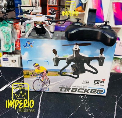Drone con cámara, tracker