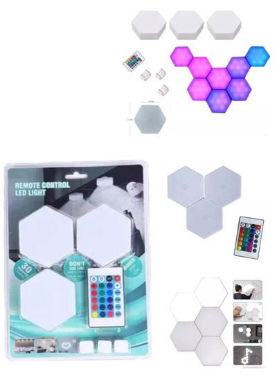 SET DE LUCES LED CON CONTROL REMOTO