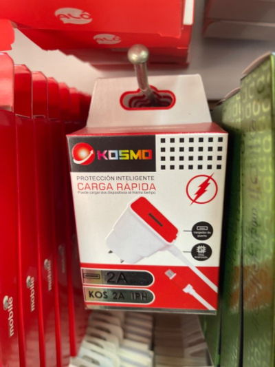Cargador Kosmo 2A iPhone