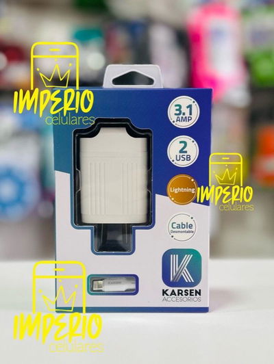 Cargador KARSEN 3.1A Lightning