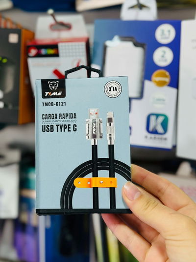 Cable TIME tipo C punta metal 3.1A 