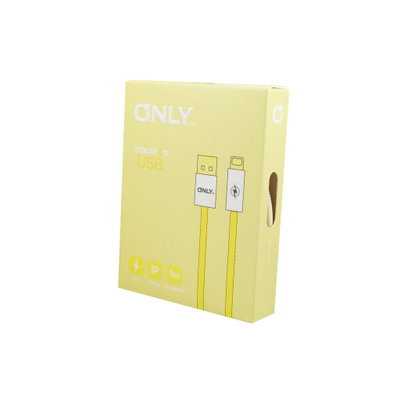 Cable macaron ONLY Lightning 3.1A. Precio por cantidad