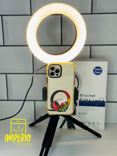 Aro led 6 pulgadas con trípode 
