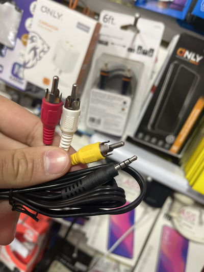 Cable 3 RCA a 1 