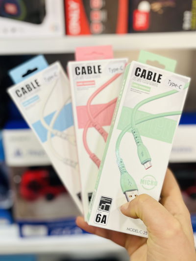 Cable tipo C 6 A