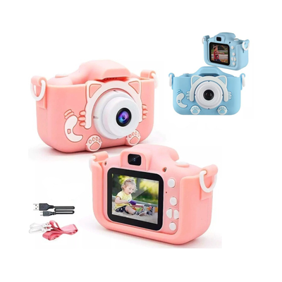 Cámara mini con funda de diseños