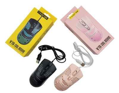 Mouse GAMER T WOLF colores 