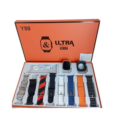 Reloj smartwatch Y80 8 mallas 