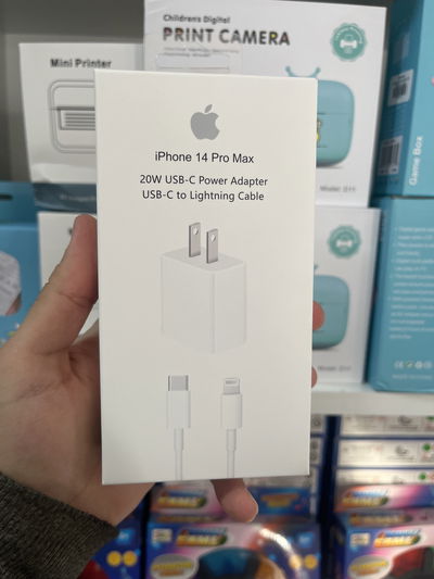 Cargador iPhone 20watts TIPO C A LIGTHNING
