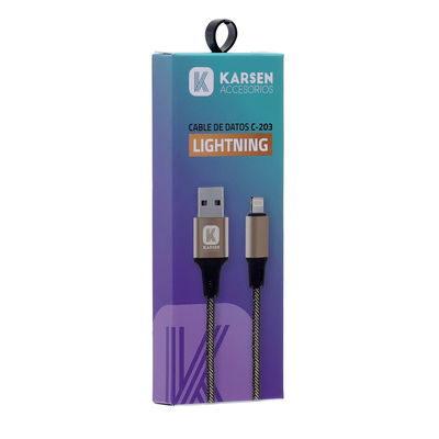 Cable usb a iPhone c-203 karsen