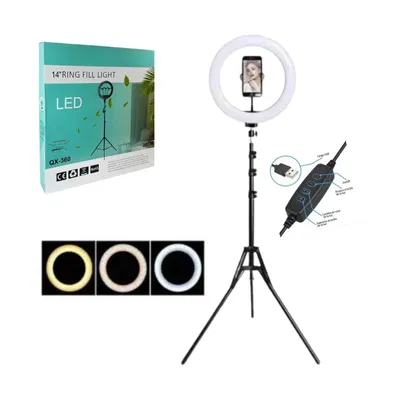 Aro de luz de 30cm + tripode