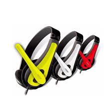 Auriculares noga voice amarillo