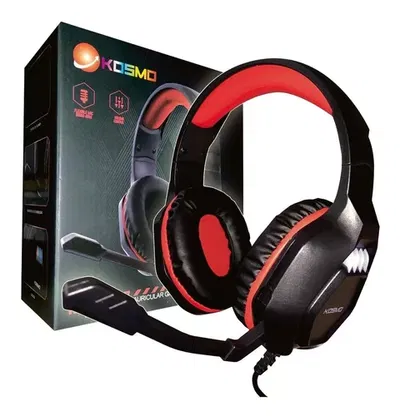 Auriculares gamer vincha kosmo
