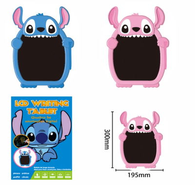 Pizarra mágica Stitch Angel 12”