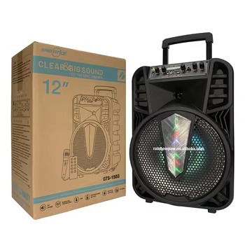 Parlante de 12 pulgadas con mic GTS-1503