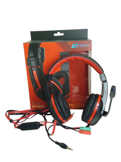 Auriculares gamer Noga, con luz ST-819